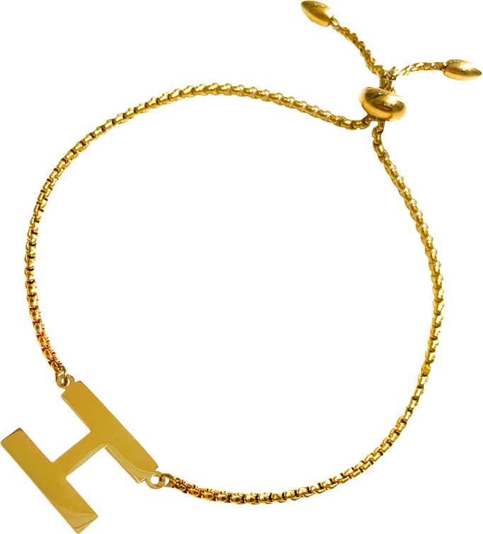 New Identity Bracelet D Gold