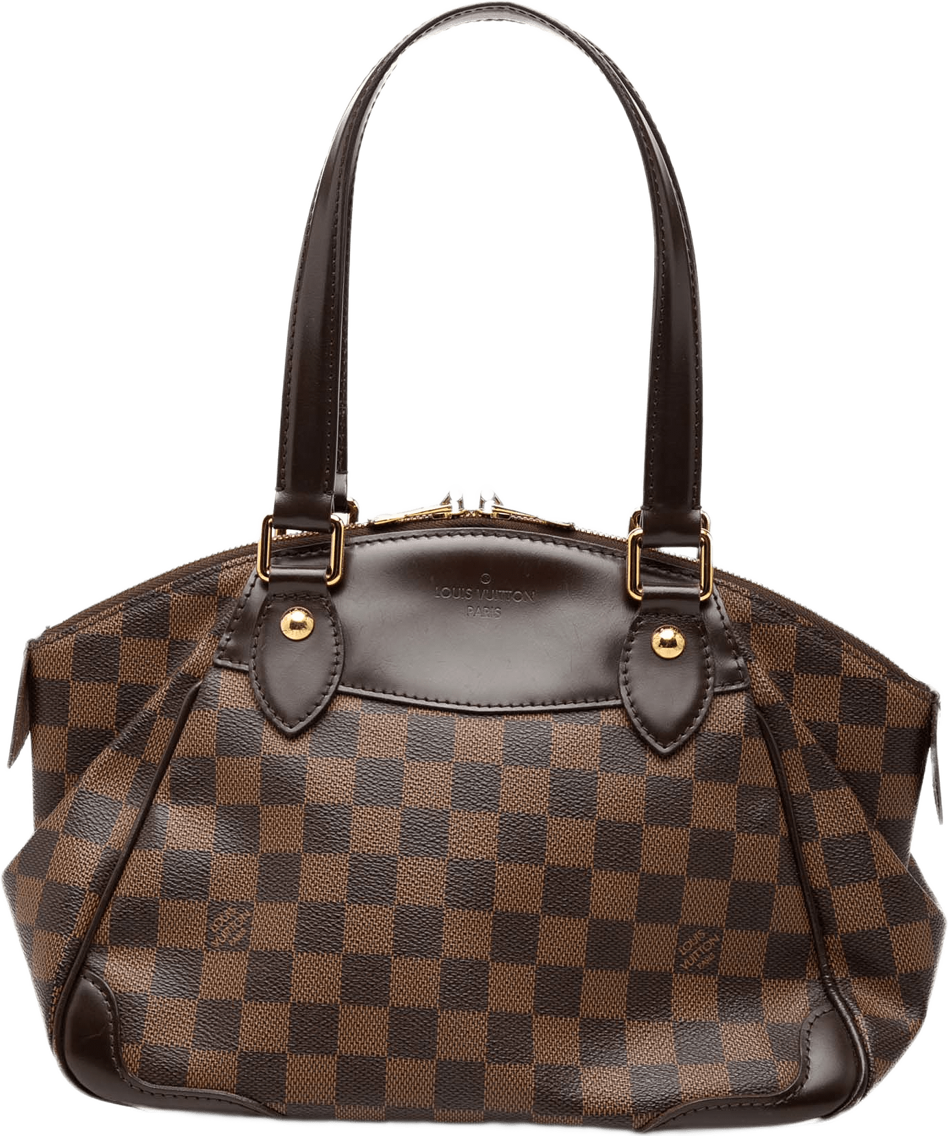 Louis Vuitton Damier Ebene Verona Pm, från Luxclusif, i färgen brown.
