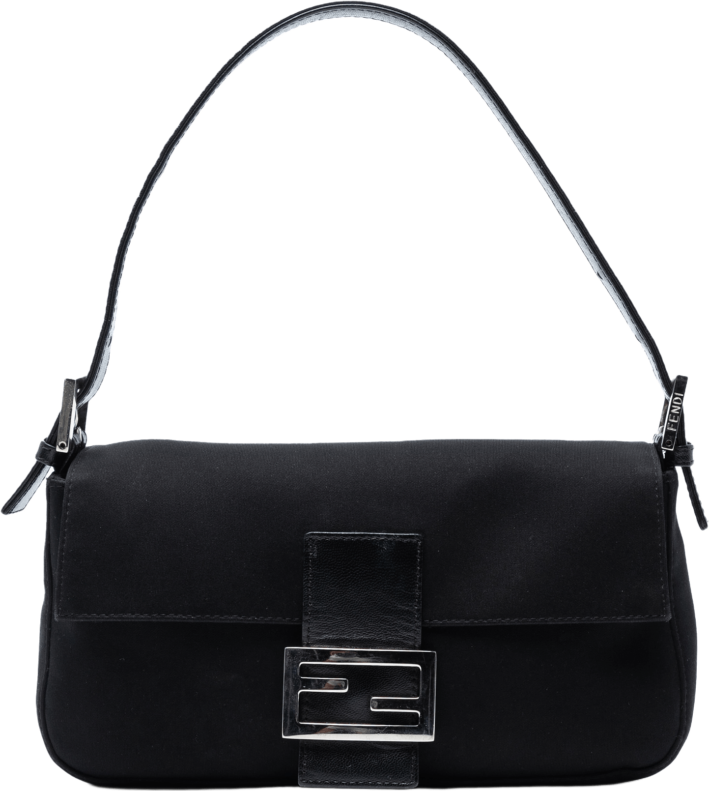 Fendi Neoprene Baguette, från Luxclusif, i färgen black.