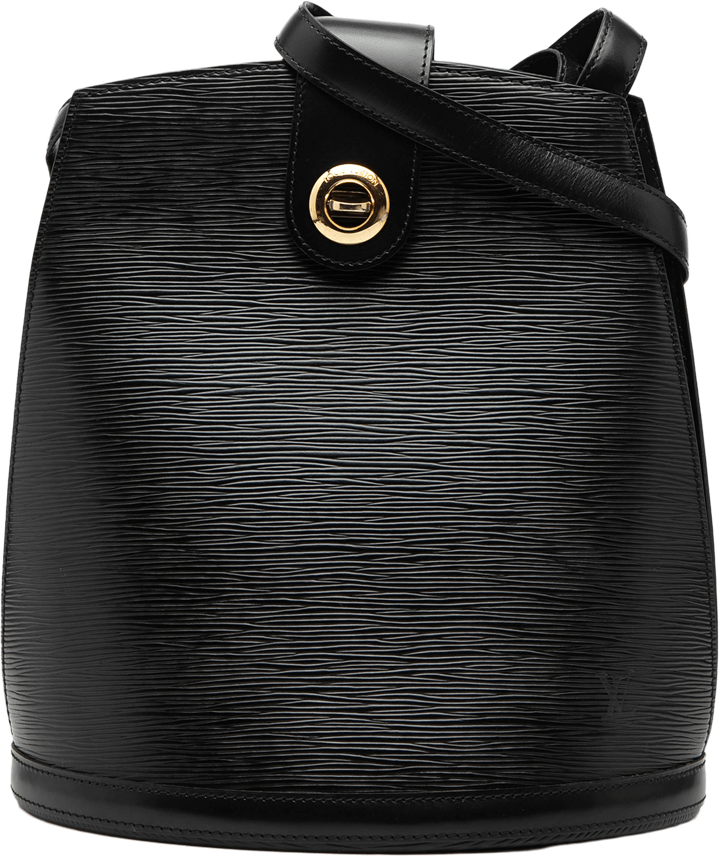 Louis Vuitton Epi Cluny, från Luxclusif, i färgen black.