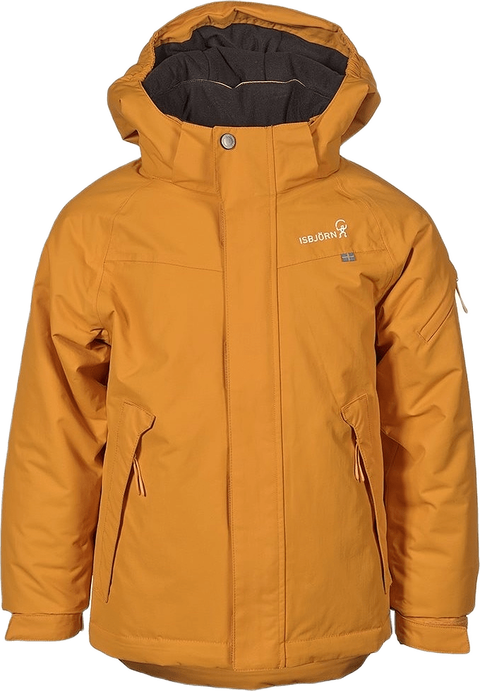 Isbjörn Helicopter Vinterjacka 86cl-128cl, från ISBJÖRN of Sweden, i färgen saffron.