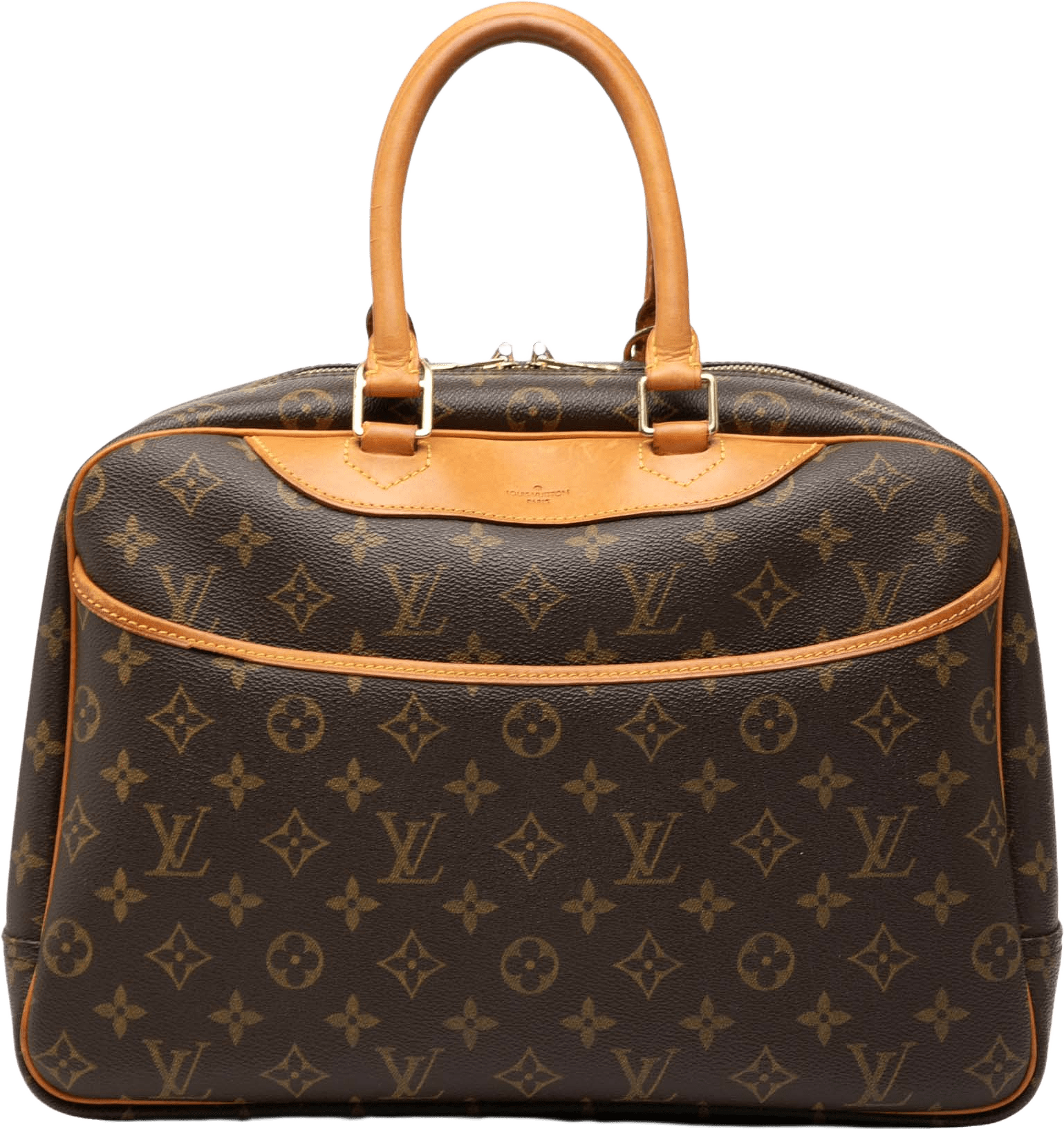 Louis Vuitton Monogram Deauville, från Luxclusif, i färgen brown.