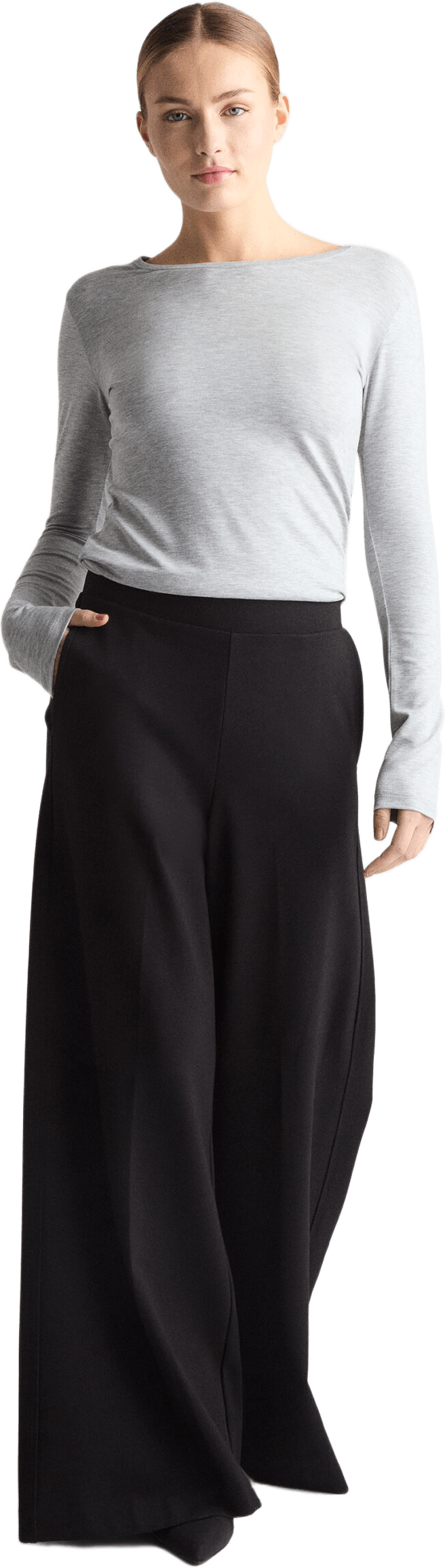 Luna Pants, från Residus, i färgen black.