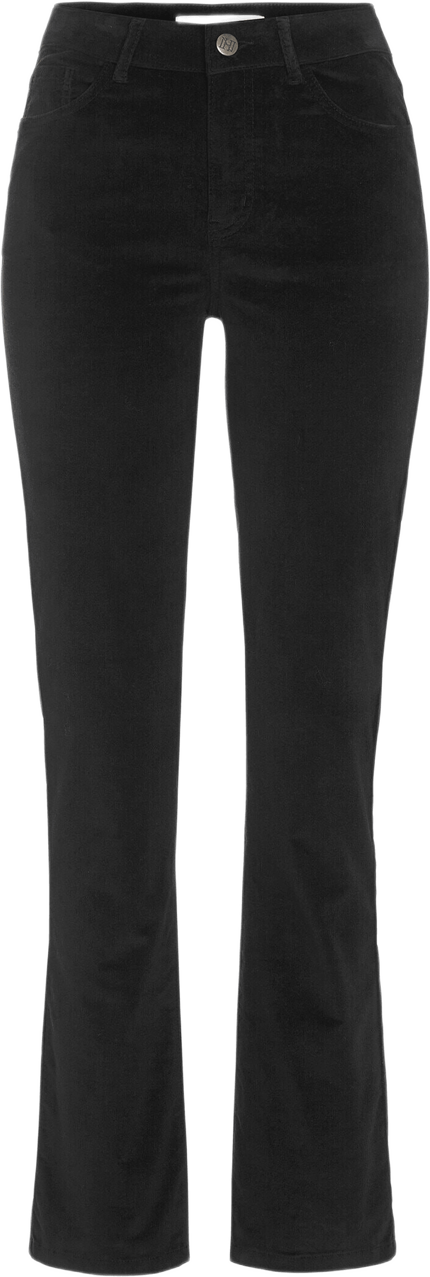 Nora Long Velvet Trousers, från Newhouse, i färgen svart.