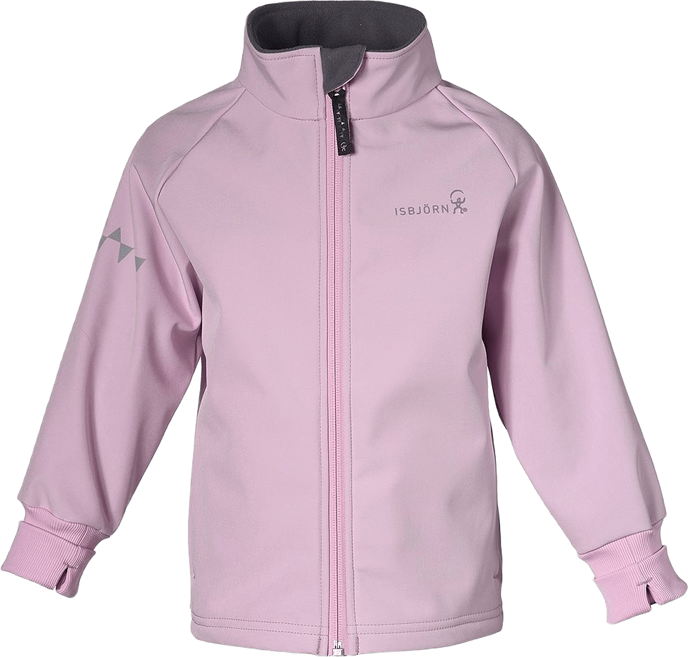 Isbjörn Thunder Vindfleece Jacka 86cl-128cl, från ISBJÖRN of Sweden, i färgen frostpink.