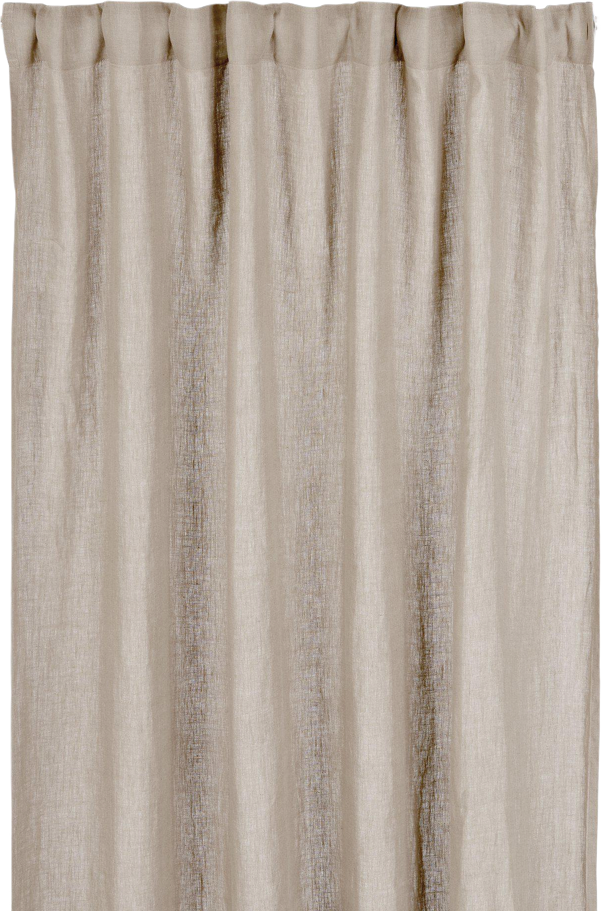 Julie Gardin 2p, från Svanefors, i färgen lin/vit.