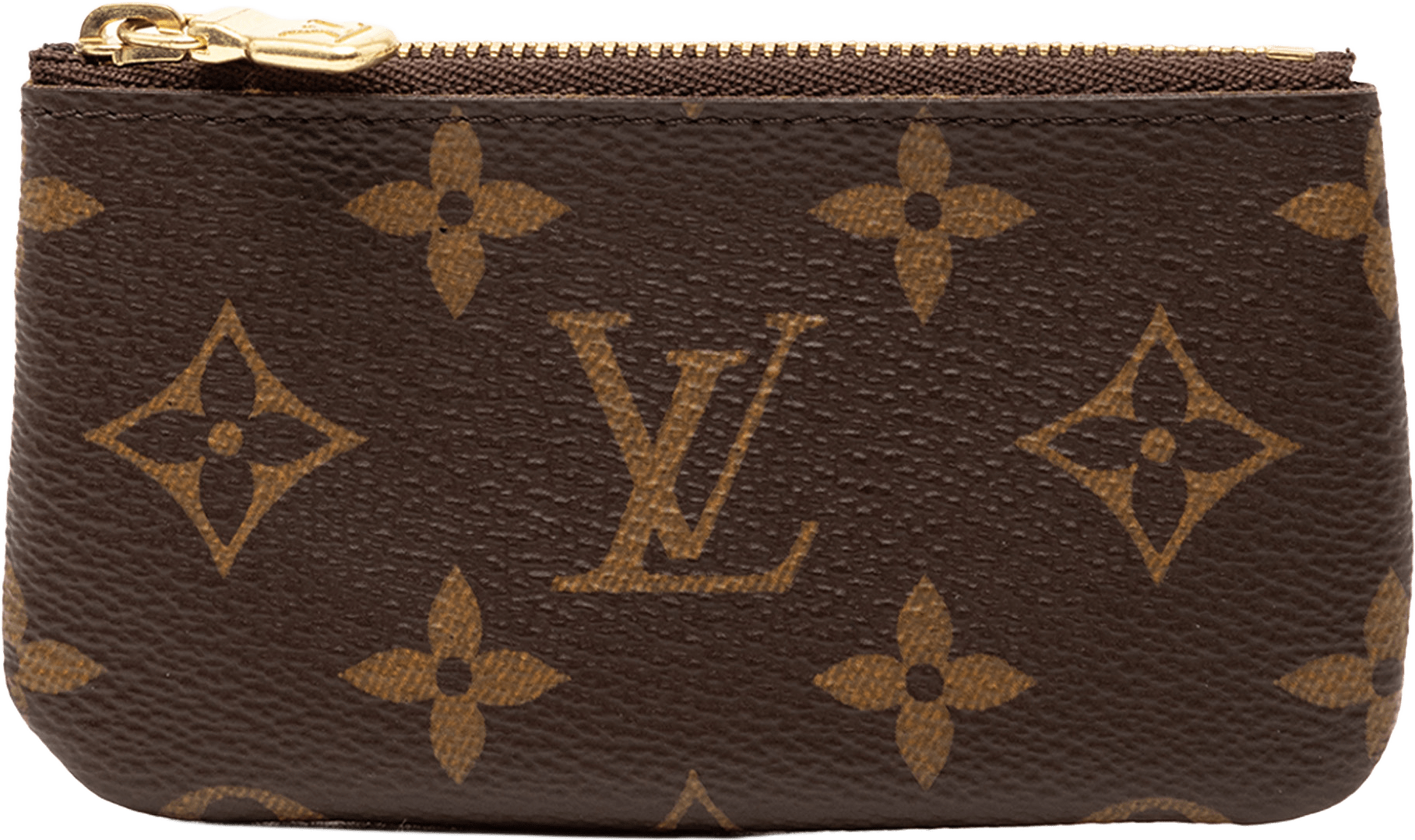 Louis Vuitton Monogram Key Pouch, från Luxclusif, i färgen brown.