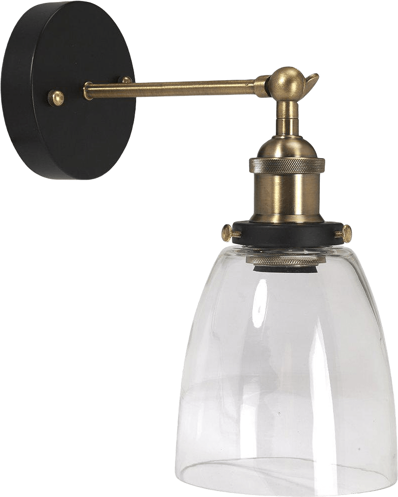 Kappa Vägglampa 14 cm, från PR Home, i färgen clear.