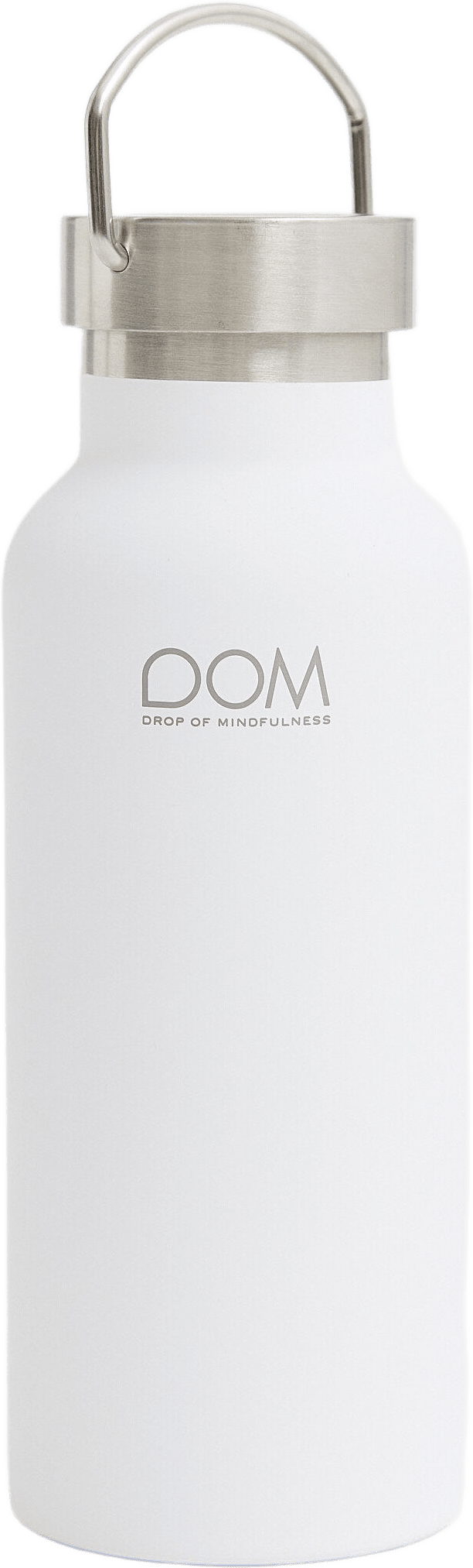 Dom Water Bottle, från Drop of Mindfulness, i färgen white.