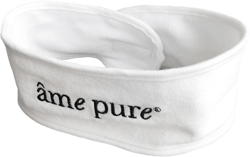 3 St. SPA Headbands, från Âme Pure, i färgen White.