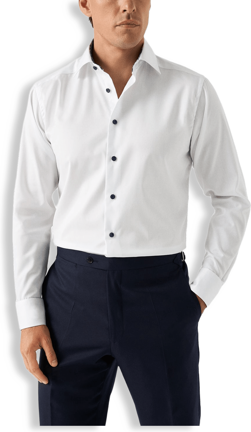 Slim Fit Signature Twill-skjorta