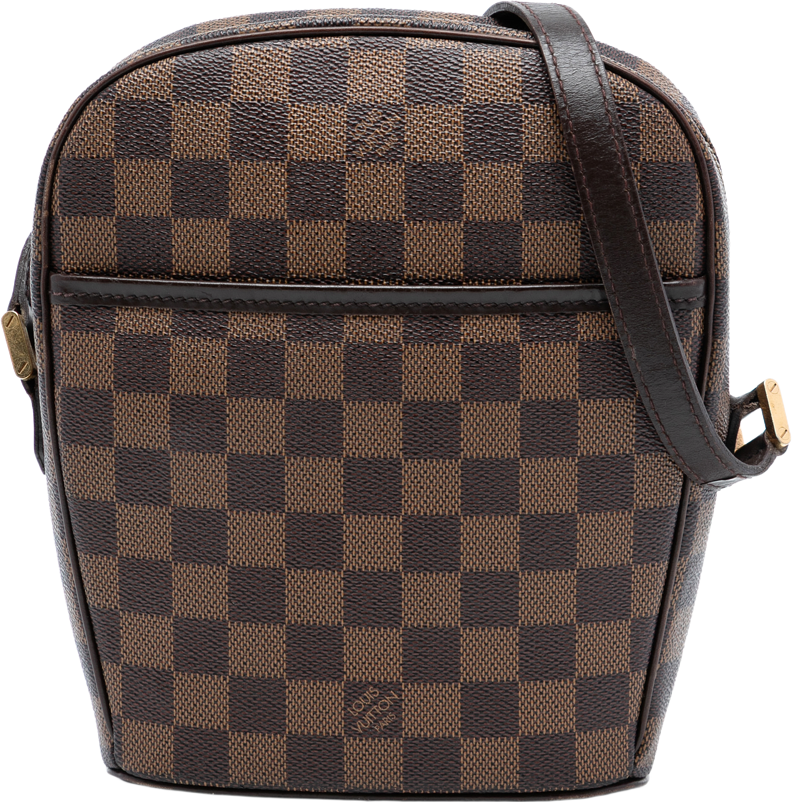 Louis Vuitton Damier Ebene Ipanema Pm, från Luxclusif, i färgen brown.