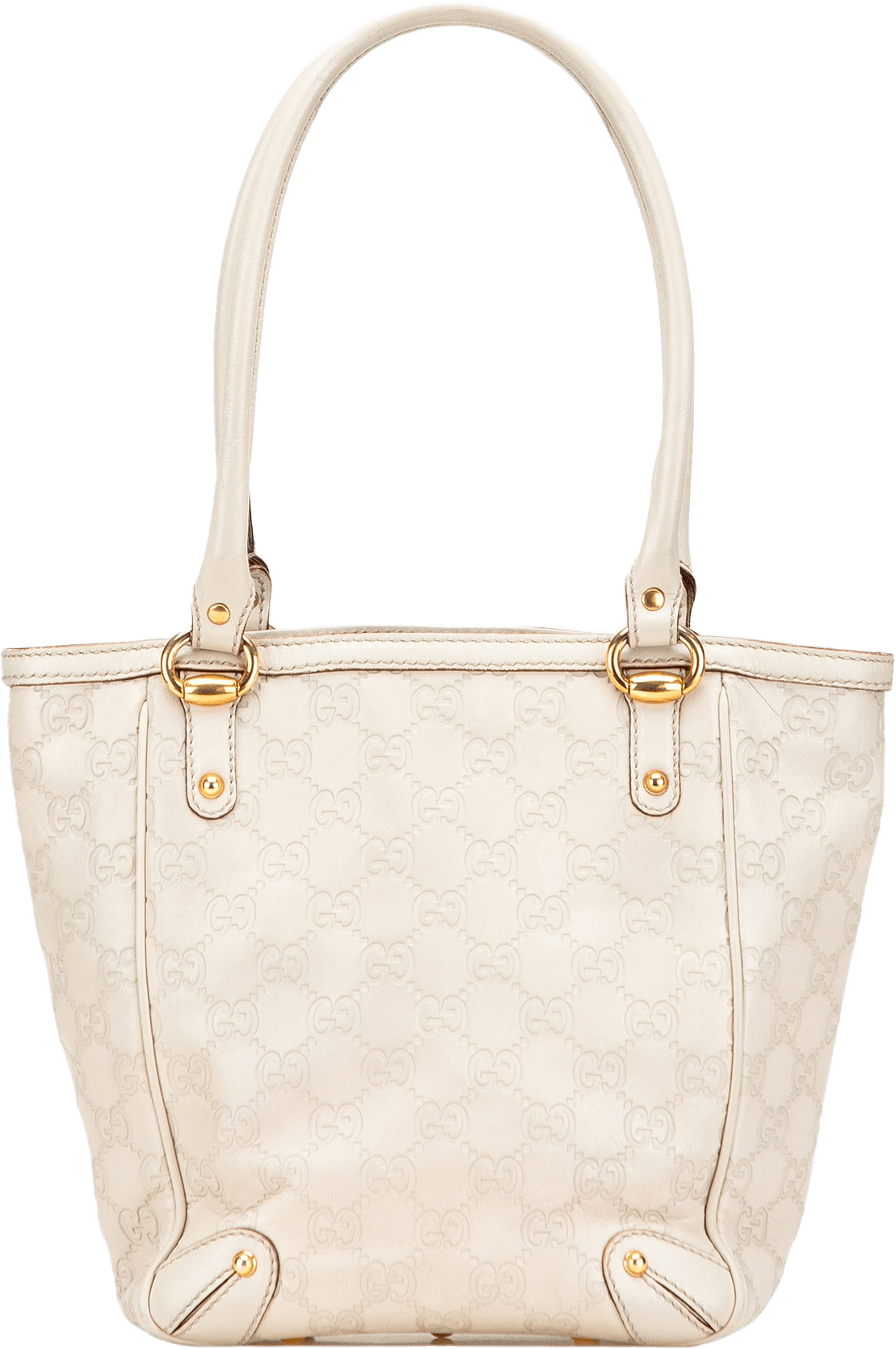 Gucci Guccissima Tote, från Luxclusif, i färgen light beige.