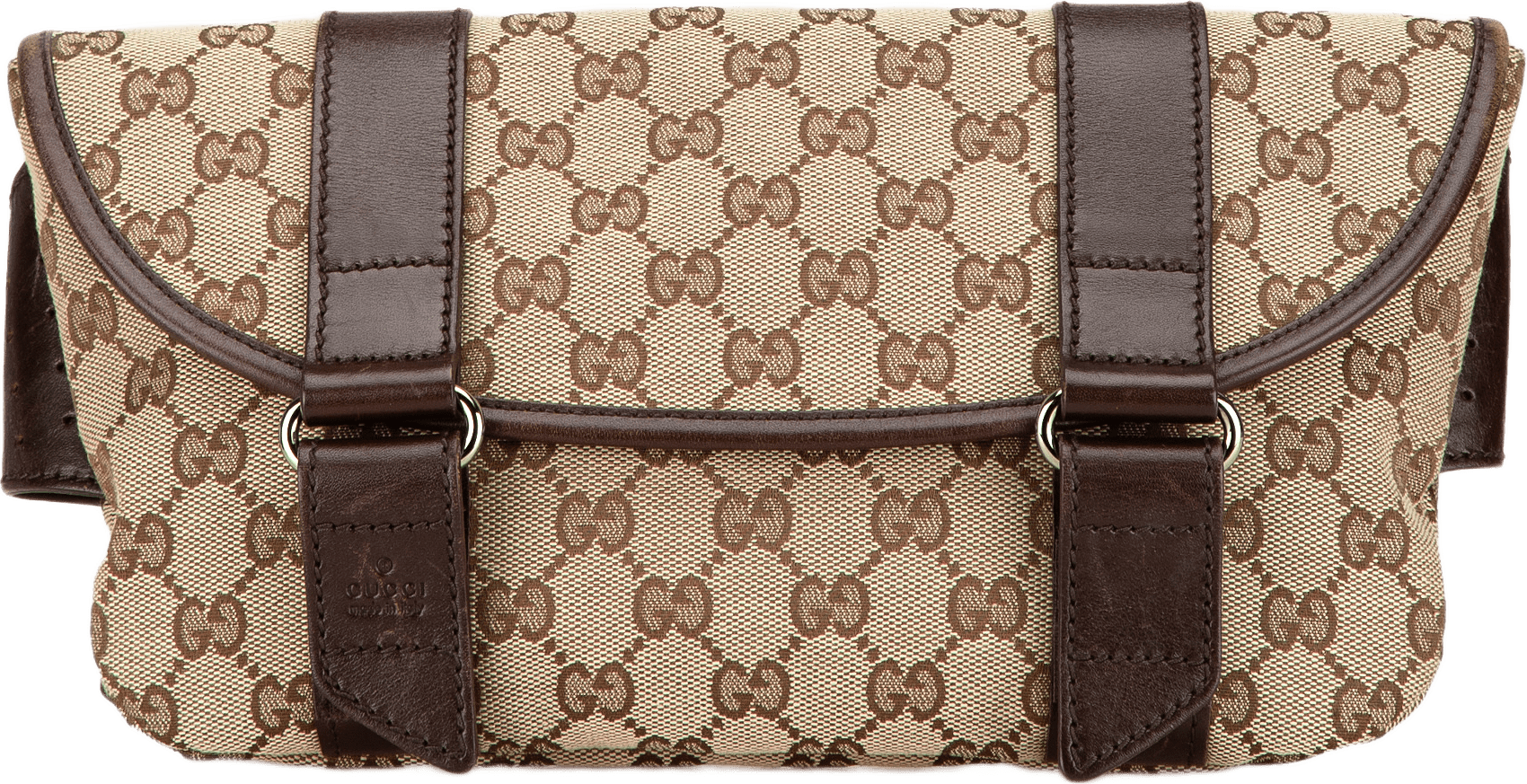 Gucci Gg Canvas Belt Bag, från Luxclusif, i färgen beige.
