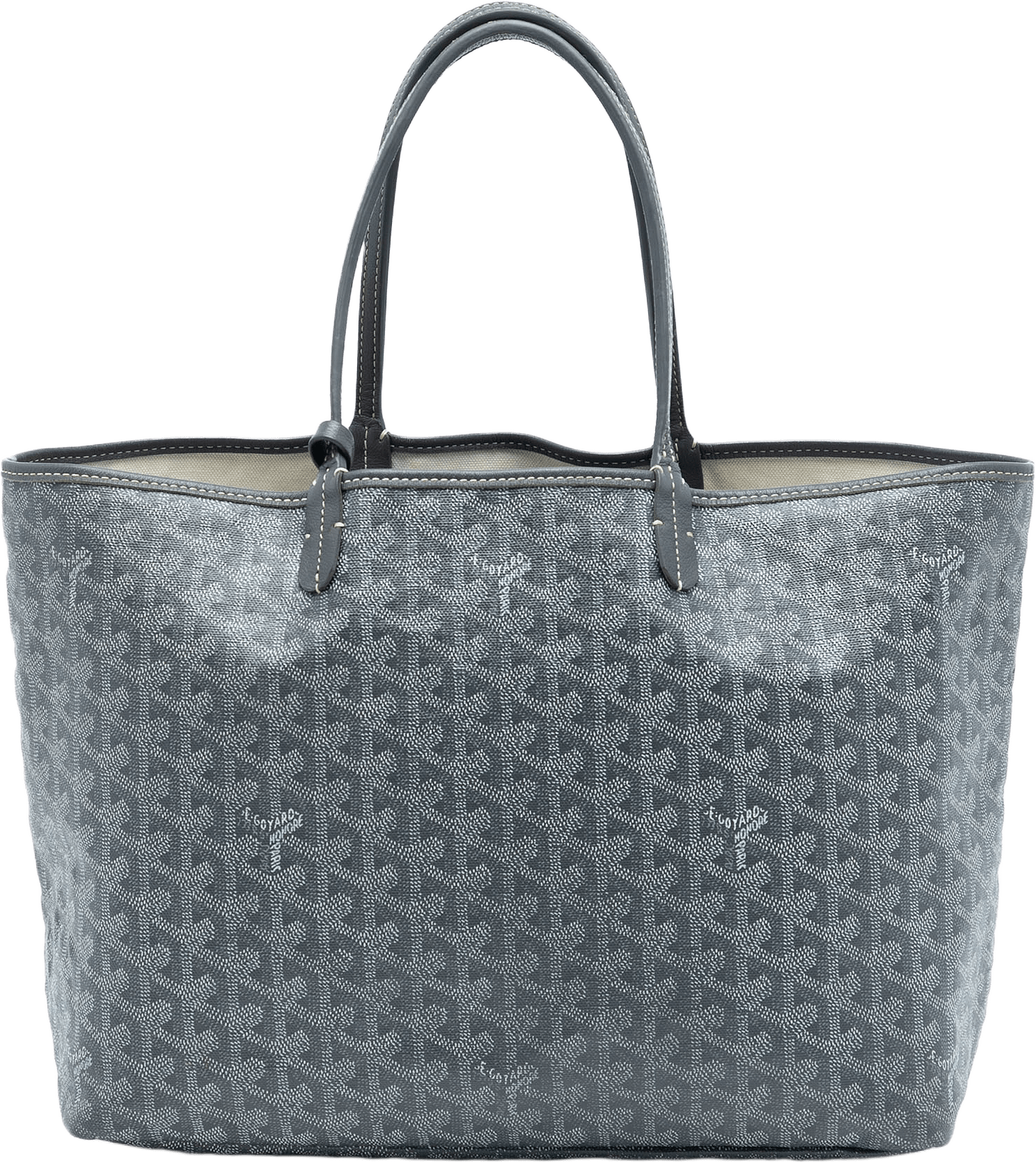 Goyard Goyardine Saint Louis Pm, från Luxclusif, i färgen gray.