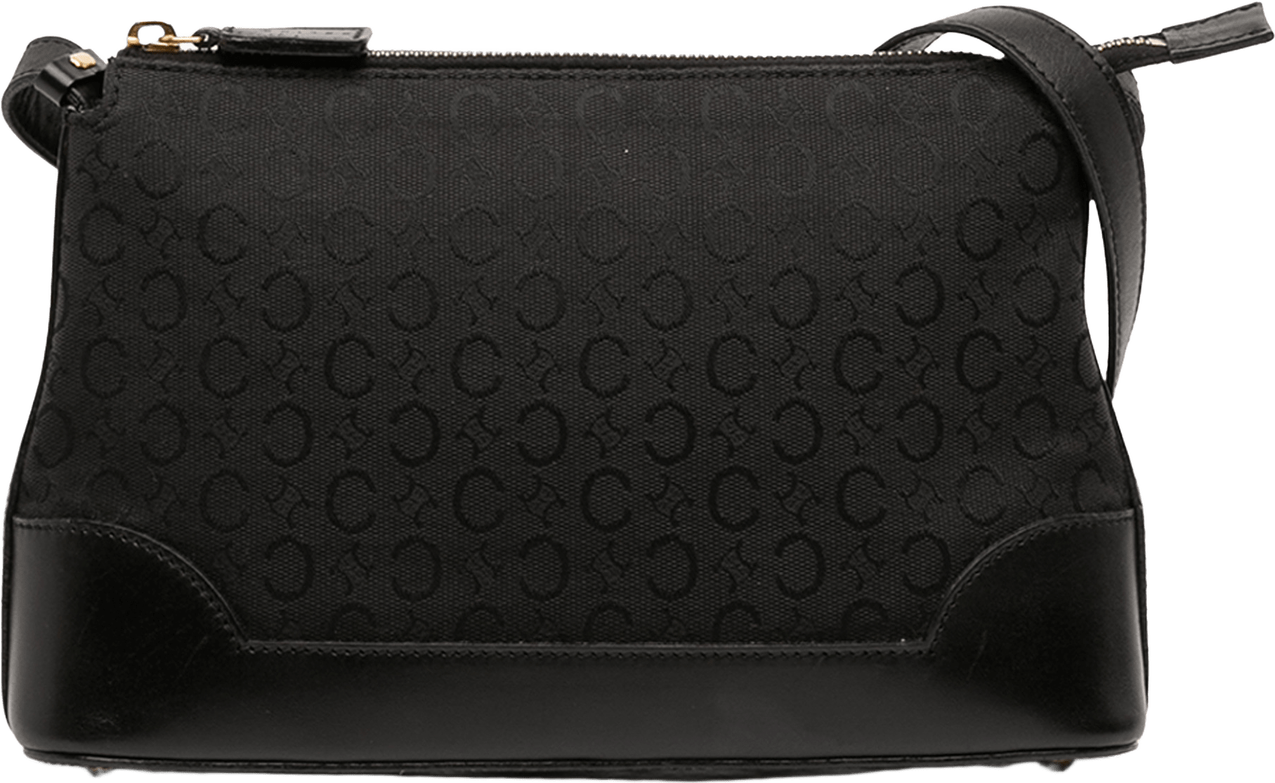 Celine C Macadam Canvas Shoulder Bag, från Luxclusif, i färgen black.