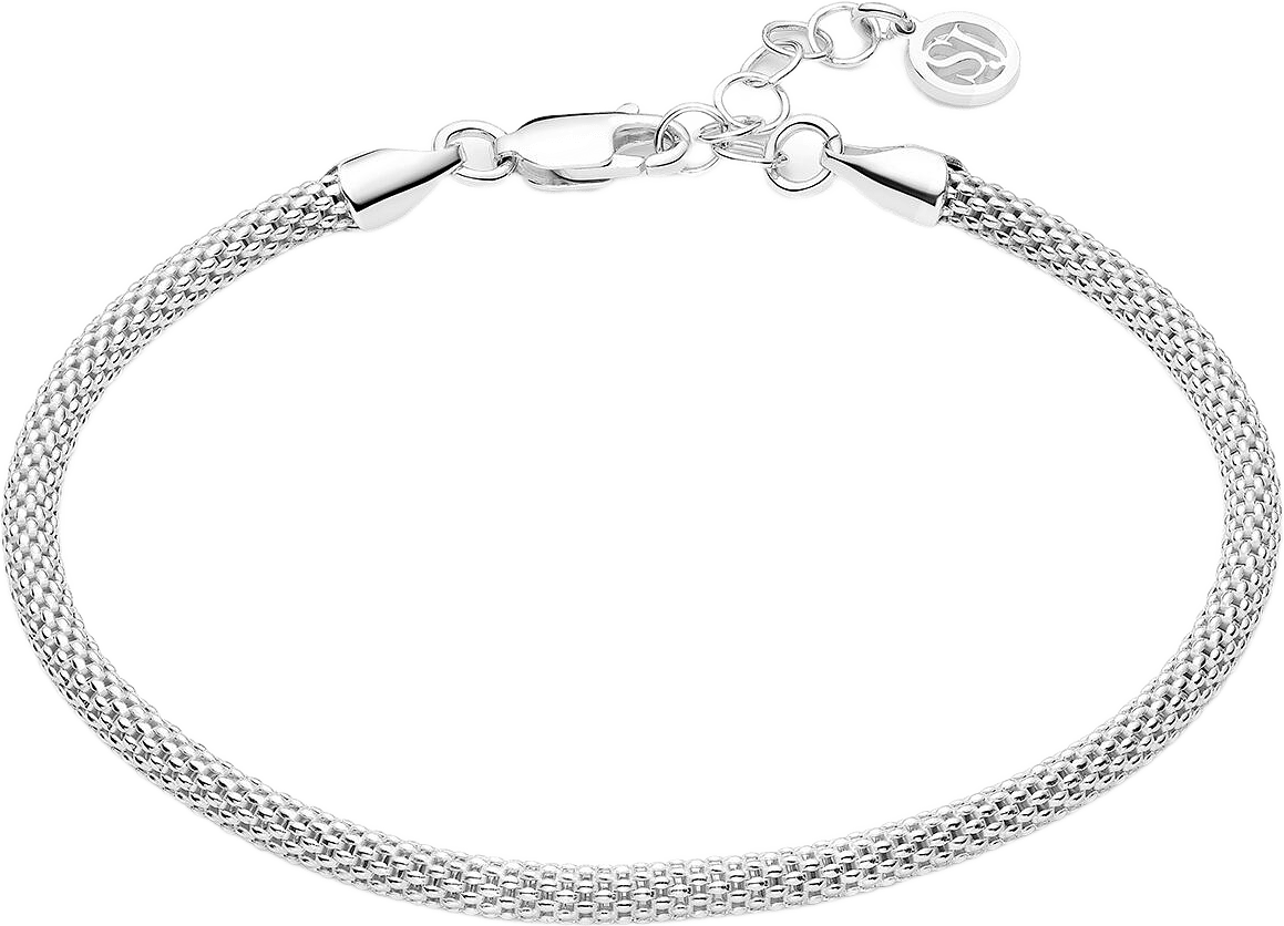Rete Bracelet, från Sif Jakobs Jewellery, i färgen silver.