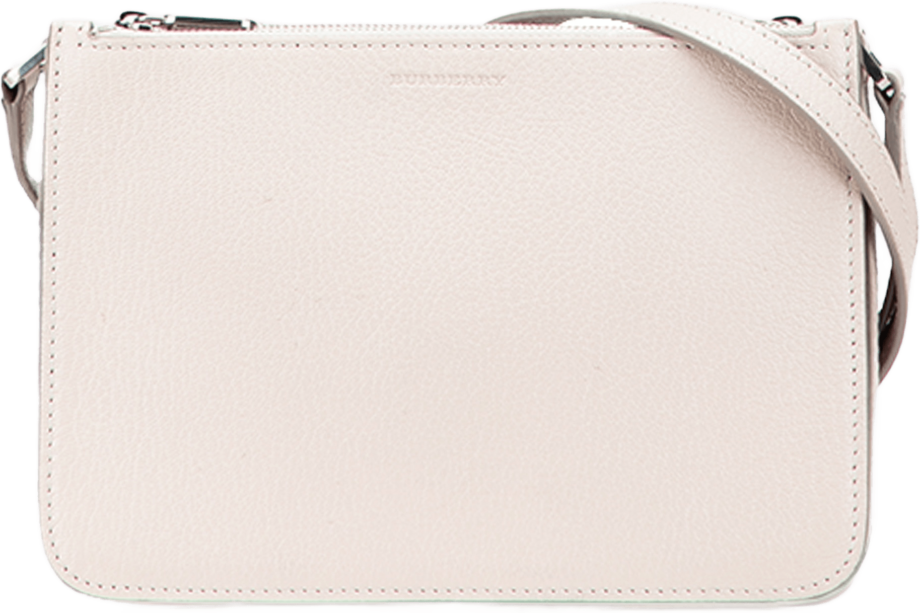 Burberry Grained Goatskin Penhurst D-ring Triple Zip Crossbody