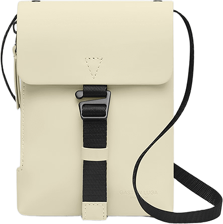 Spläsh Mini Crossbody Bag, från Gaston Luga, i färgen lemonade.