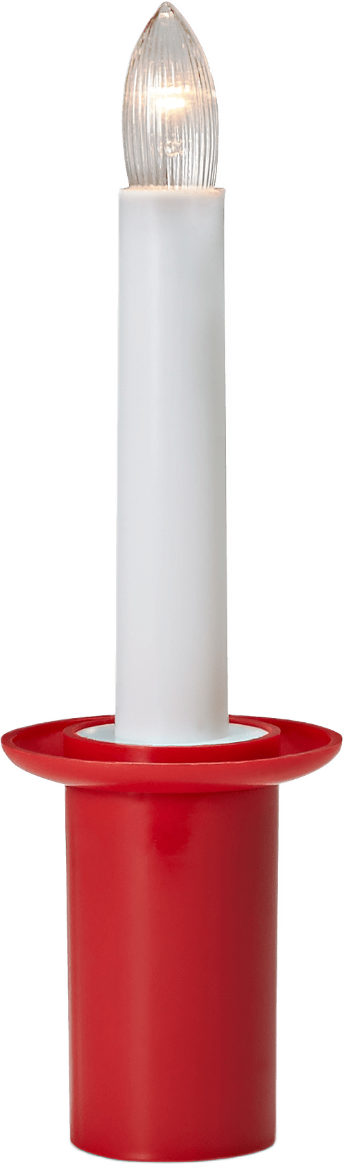 Elektriskt tärnljus, från Konstsmide, i färgen Röd.