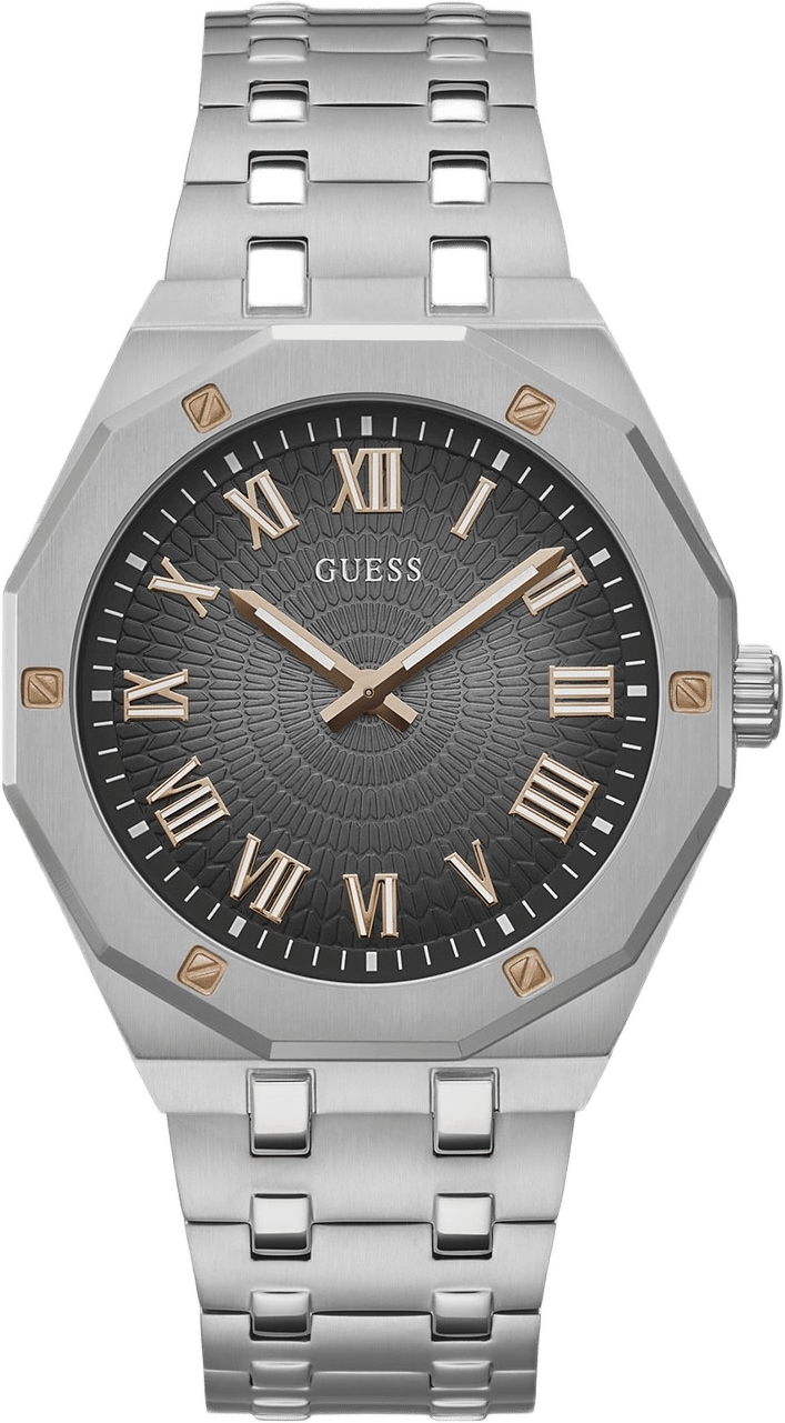 Guess Work Life Herr Svart/stål, Metallband - Gw0575g1, från Guess, i färgen 1.