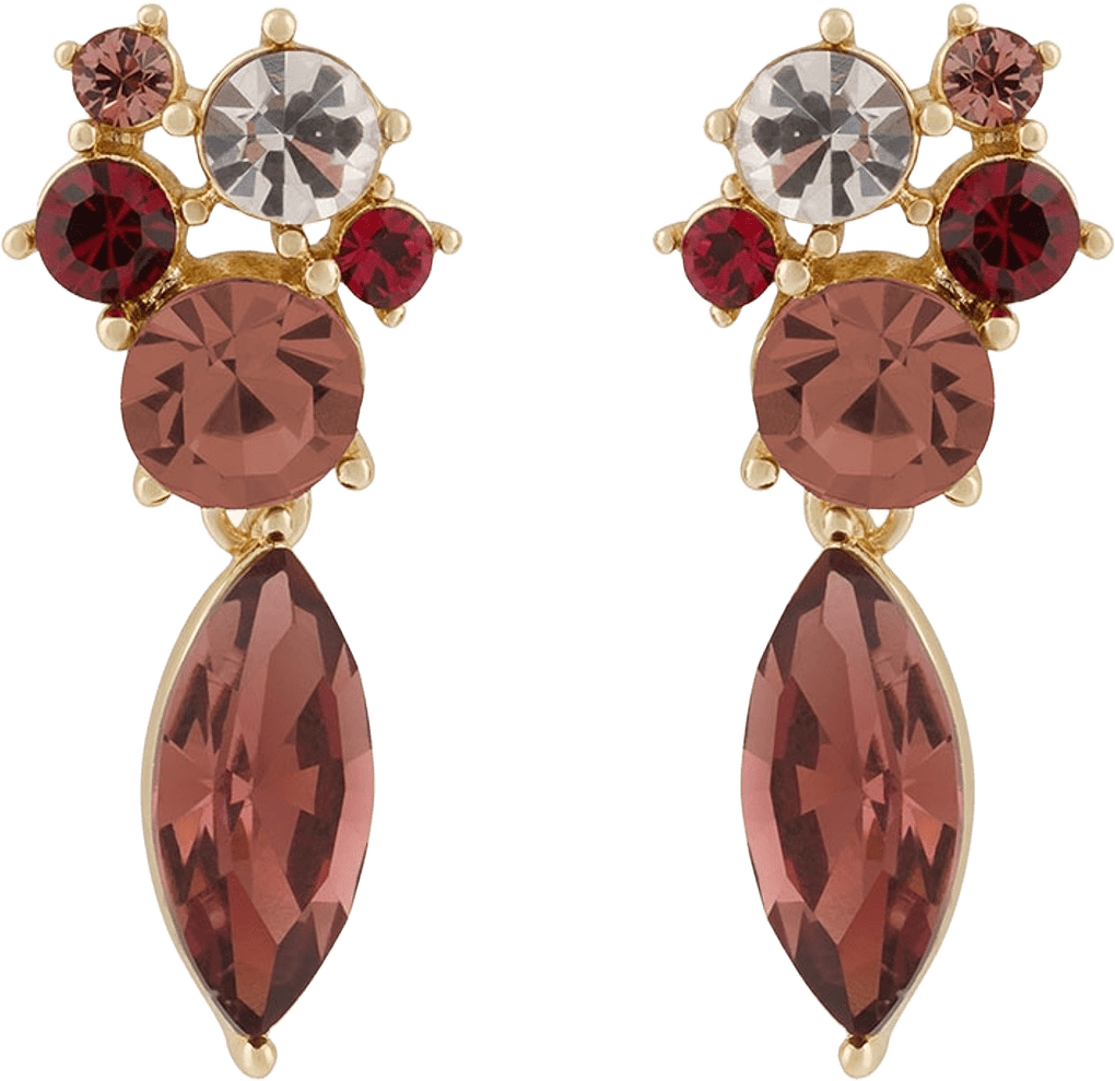 Noctelle Pendant Ear, från SNÖ of Sweden, i färgen g/mix pink.