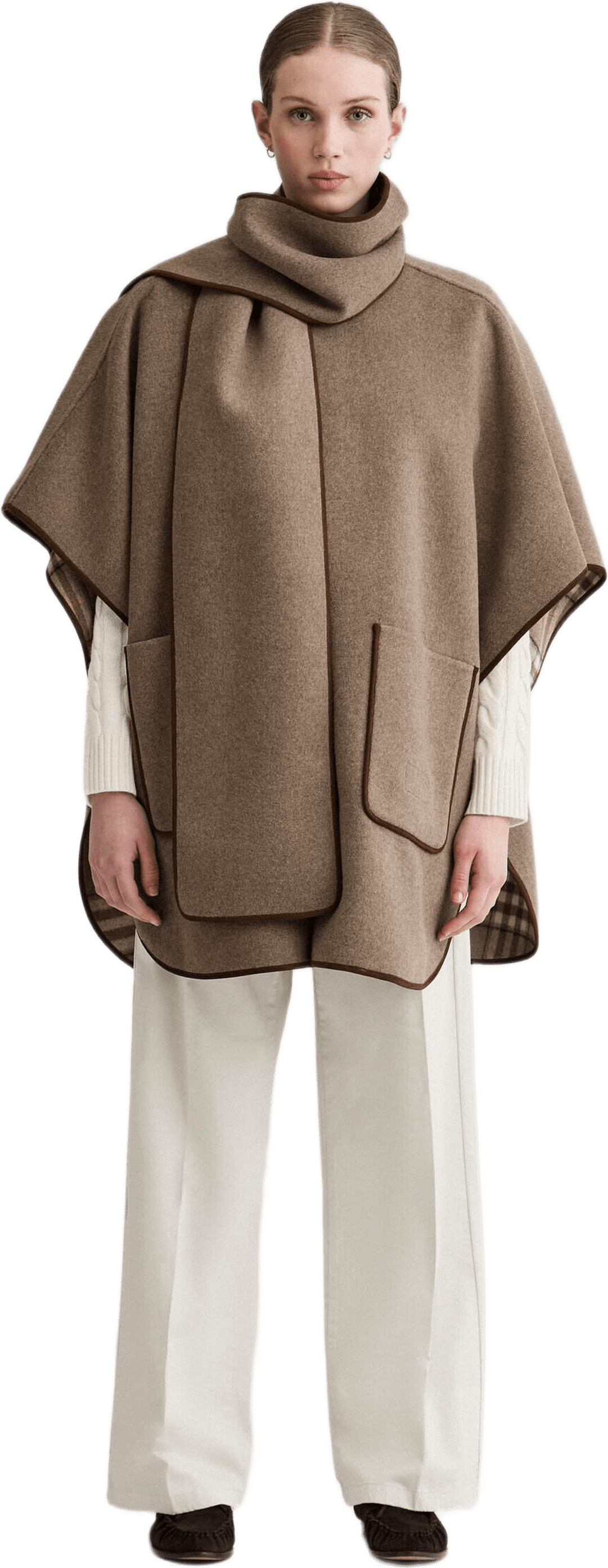 Joanne Cape, från Newhouse, i färgen brun.