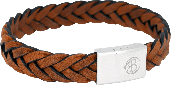Luca Läderarmband, från by BILLGREN, i färgen brown.