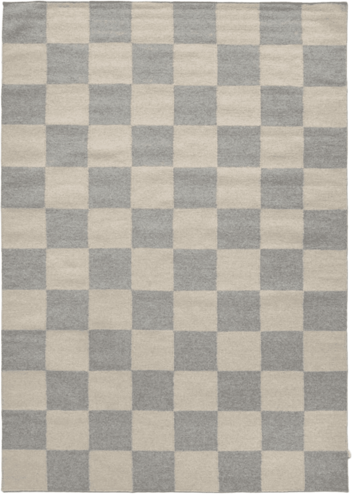 Matta Squares 170x230, från Classic Collection, i färgen grå/natur.