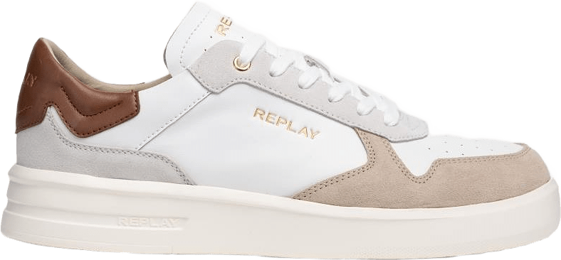 University M Court, från Replay, i färgen 0352 - white beige.