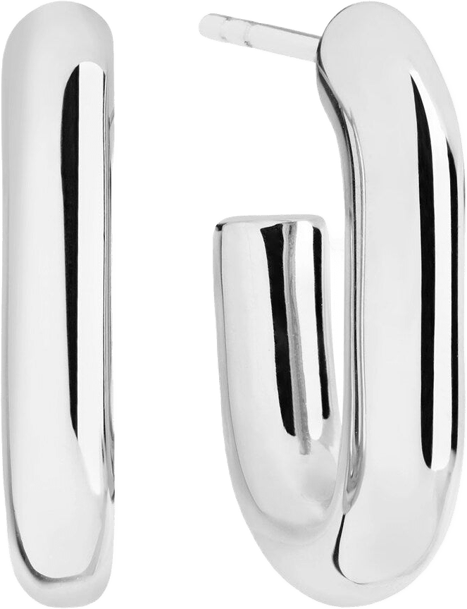 Örhänge Capri Piccolo Pianura, från Sif Jakobs Jewellery, i färgen silver.