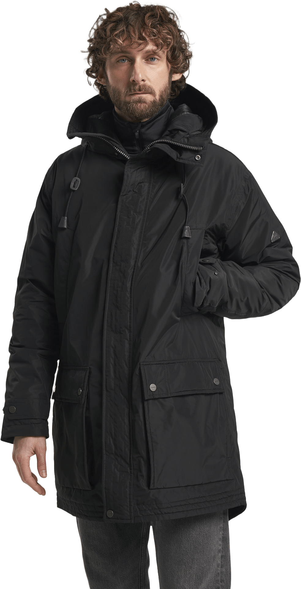 Himalaya 24 Parka Men, från Tenson, i färgen svart.