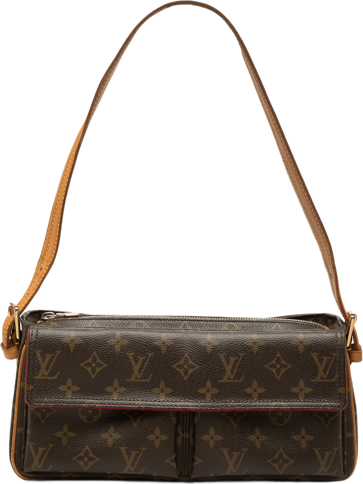 Louis Vuitton Monogram Viva Cite Mm, från Luxclusif, i färgen brun.