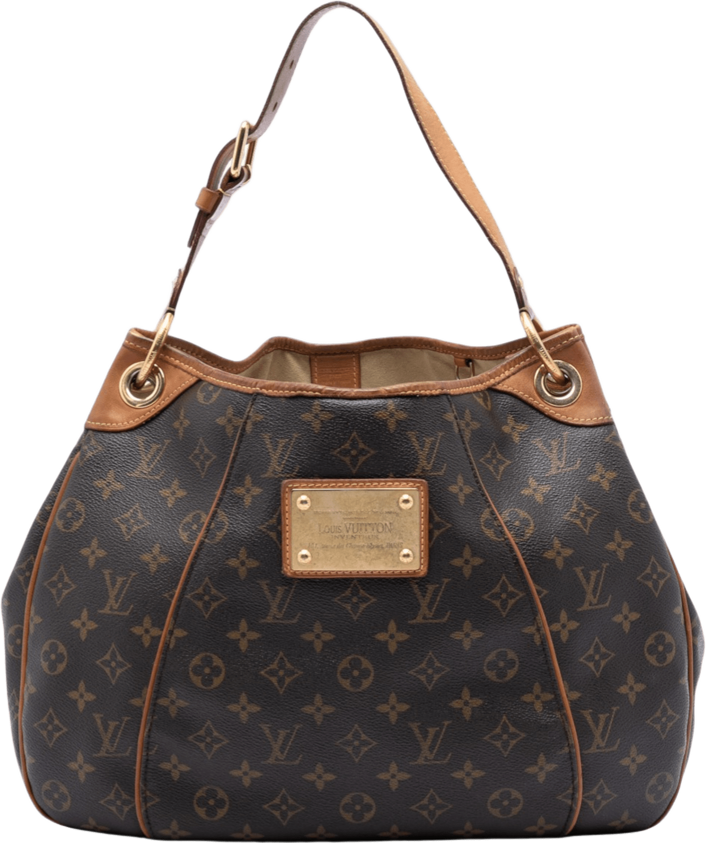 Louis Vuitton Monogram Galliera Pm, från Luxclusif, i färgen brown.