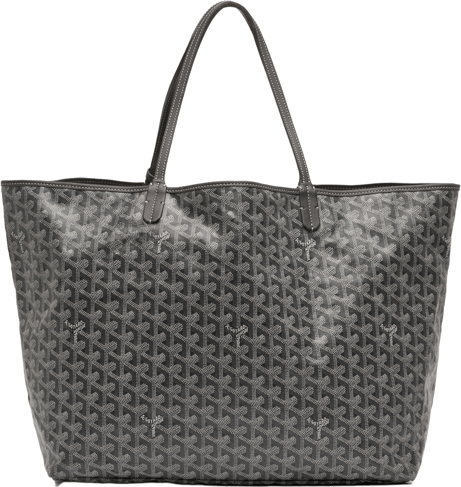 Goyard Goyardine Saint Louis Gm, från Luxclusif, i färgen gray.