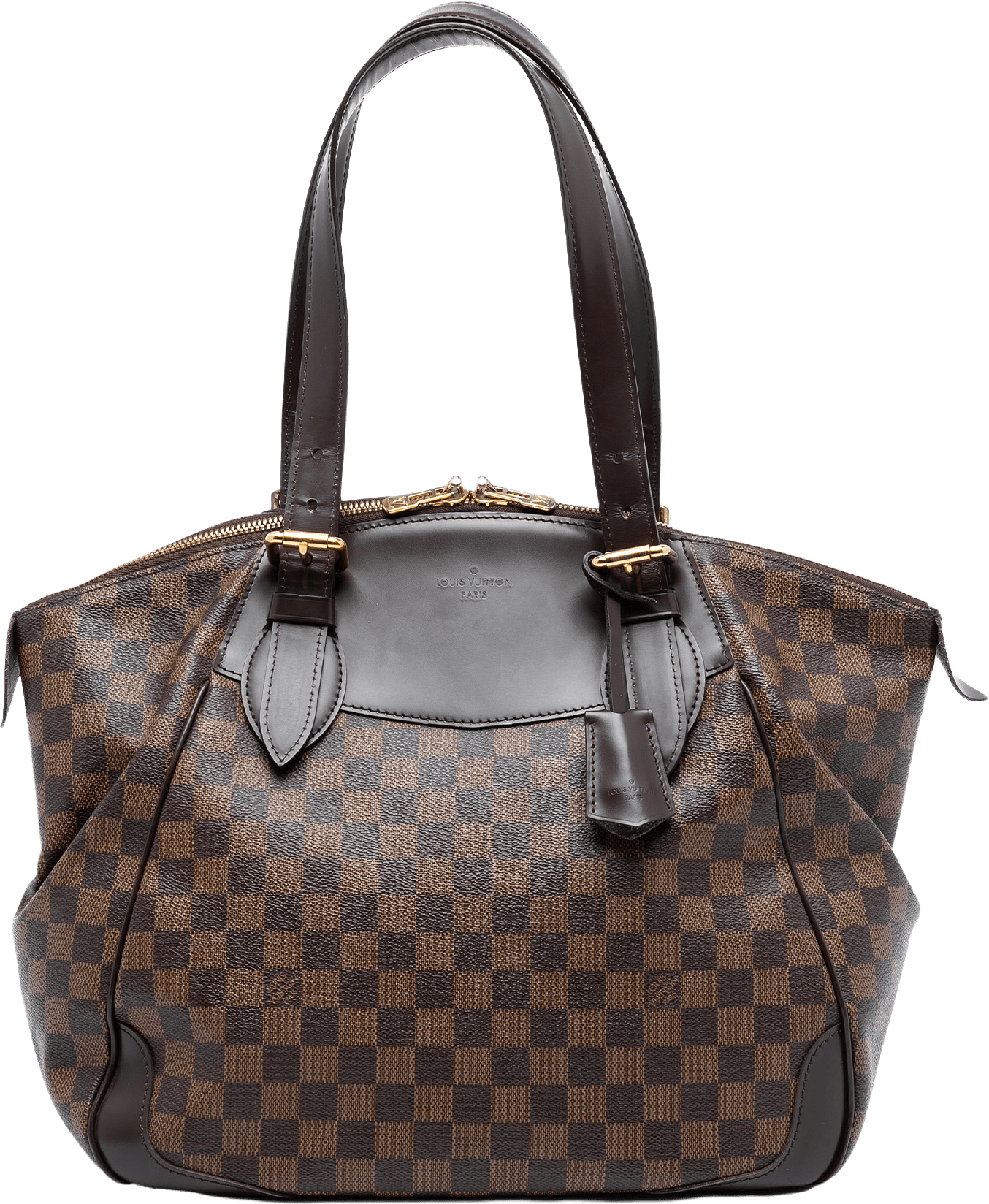 Louis Vuitton Damier Ebene Verona Gm, från Luxclusif, i färgen brown.