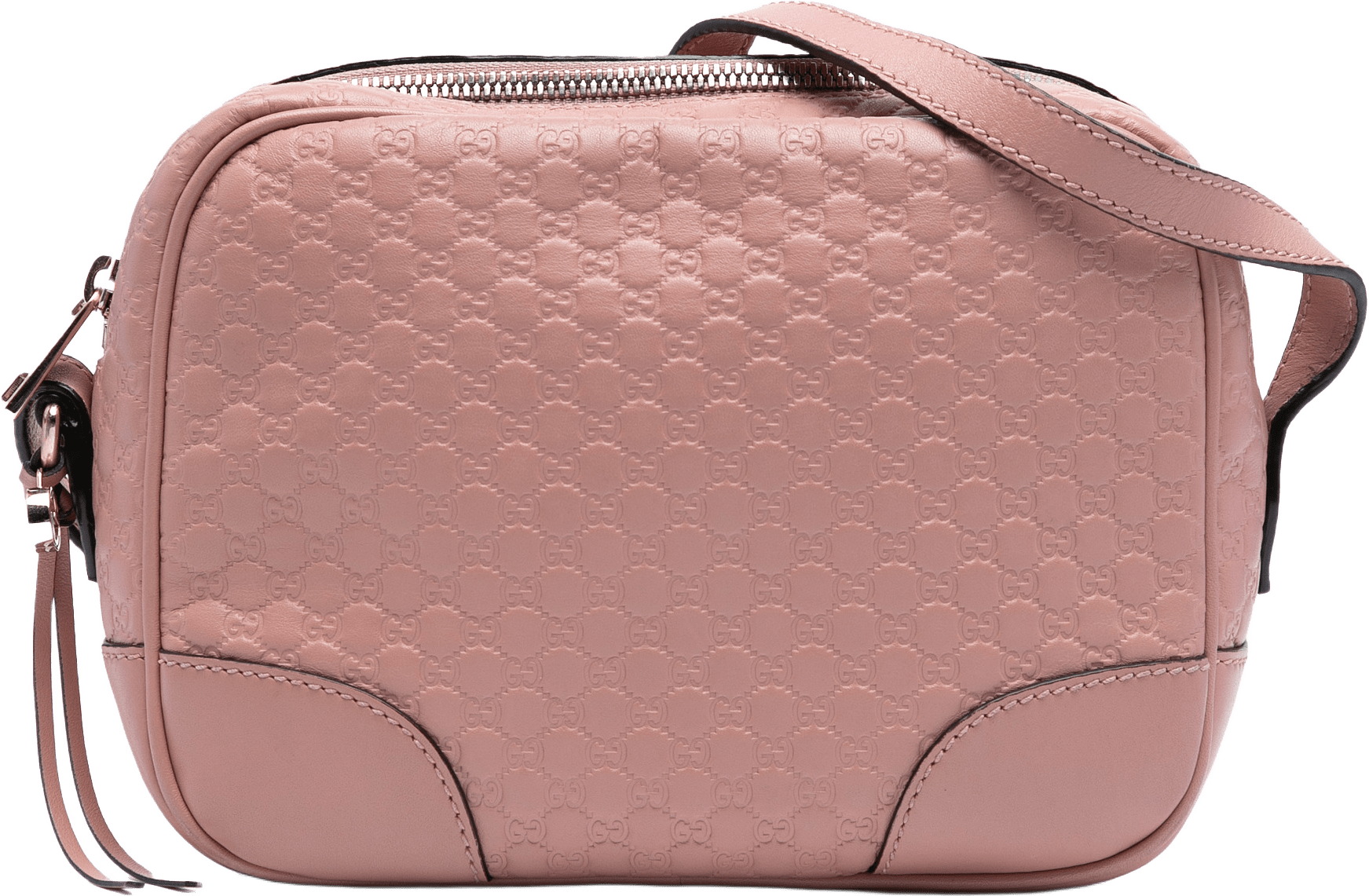 Gucci Microguccissima Bree Crossbody, från Luxclusif, i färgen light pink.