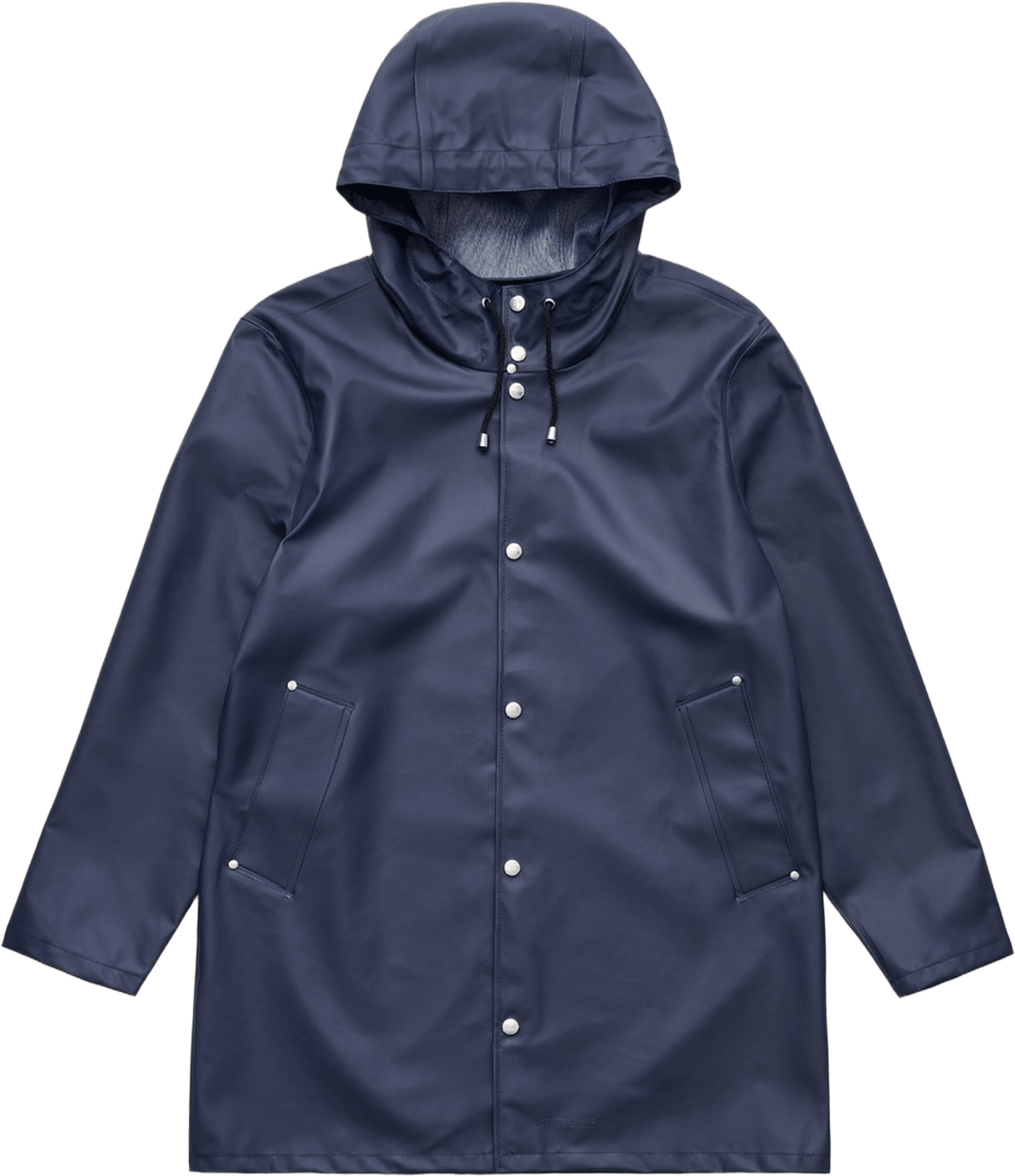 Stockholm Lightweight Raincoat, från Stutterheim, i färgen navy.
