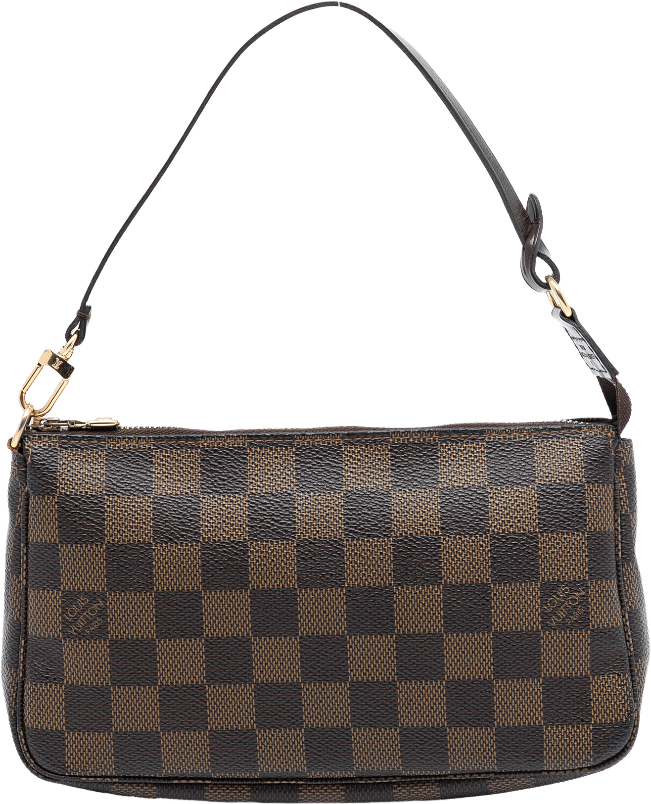 Louis Vuitton Damier Ebene Pochette Accessoires, från Luxclusif, i färgen brown.