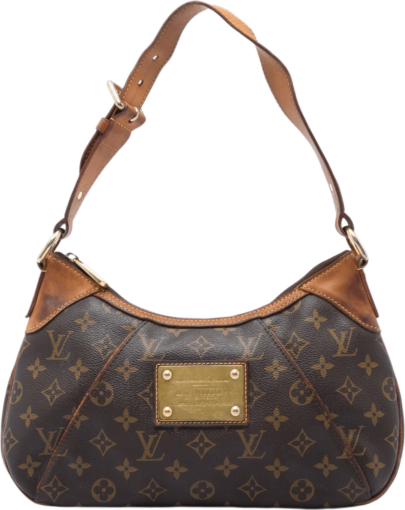 Louis Vuitton Monogram Thames Pm, från Luxclusif, i färgen brun.