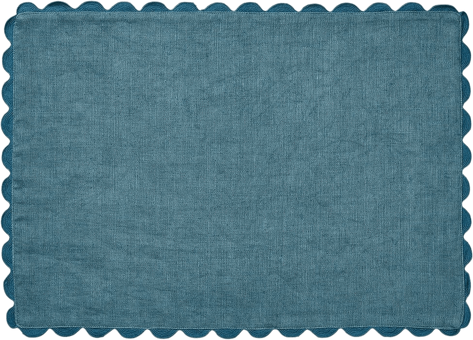 Willow Bordstablett - 33x48 Cm, från Pick A Poppy, i färgen dark teal.