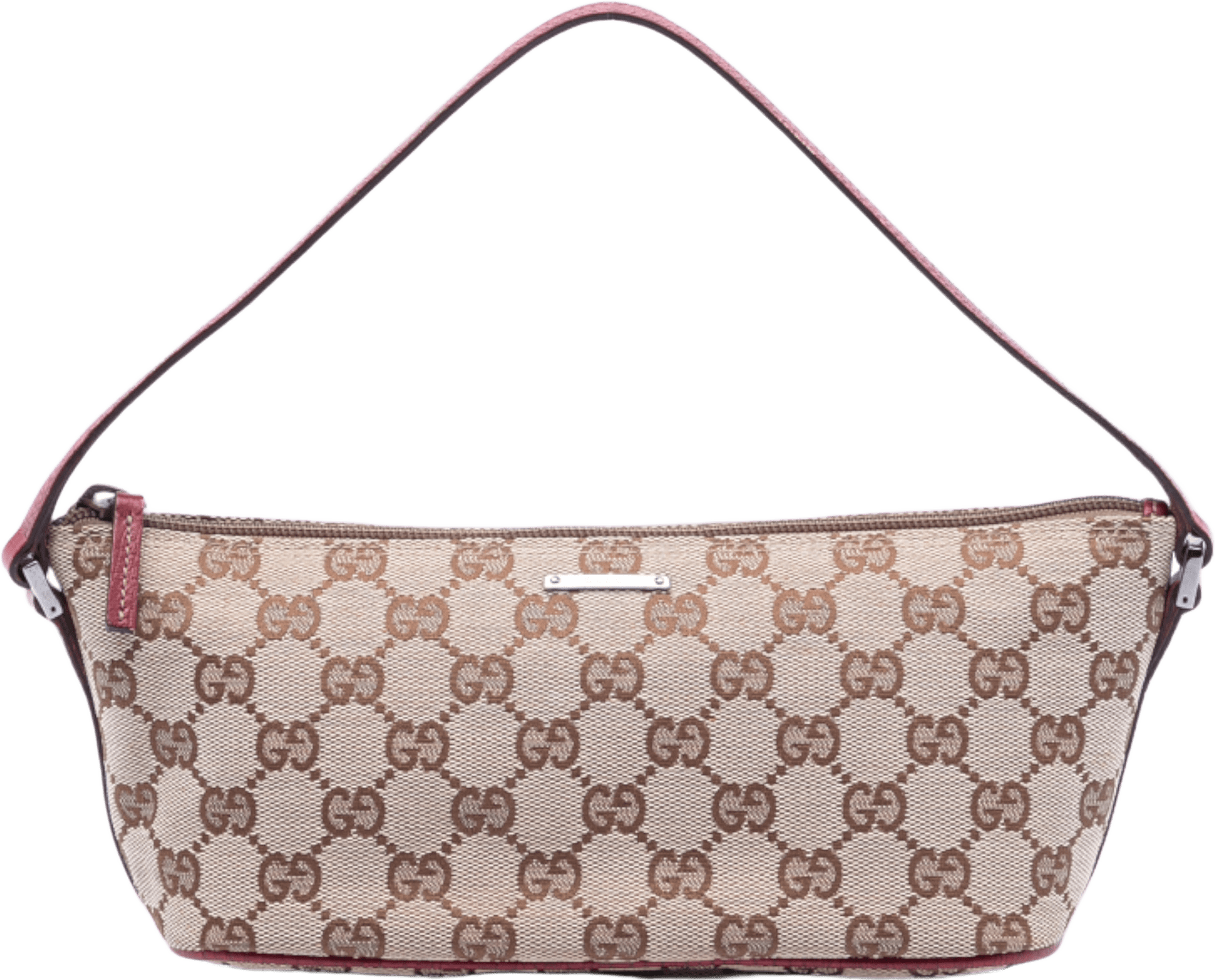 Gucci Gg Canvas Boat, från Luxclusif, i färgen beige.
