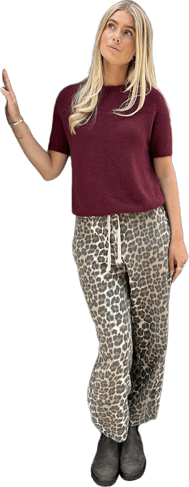 Hailey, Pants - Leopard, från Tiffany, i färgen leopard.