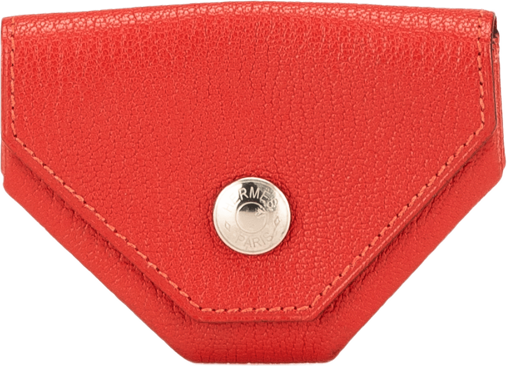 Hermès Chevre Le Vin Quatre Coin Purse