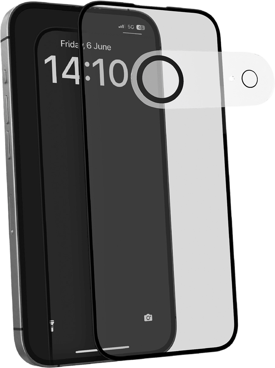 Full Coverage Kit 3d Iphone, från Ideal Of Sweden, i färgen clear.