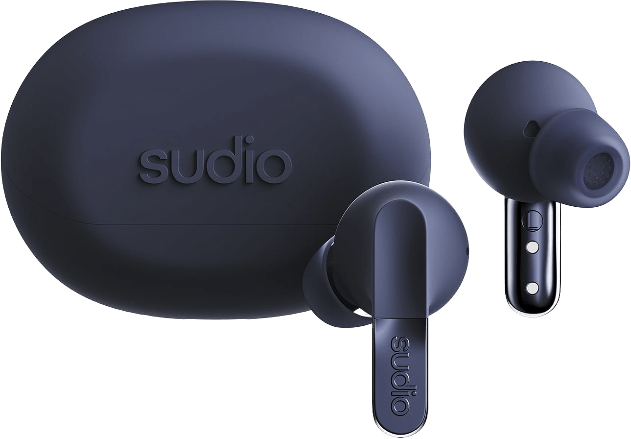 Sudio N3 Pro, från Sudio, i färgen midnight navy.