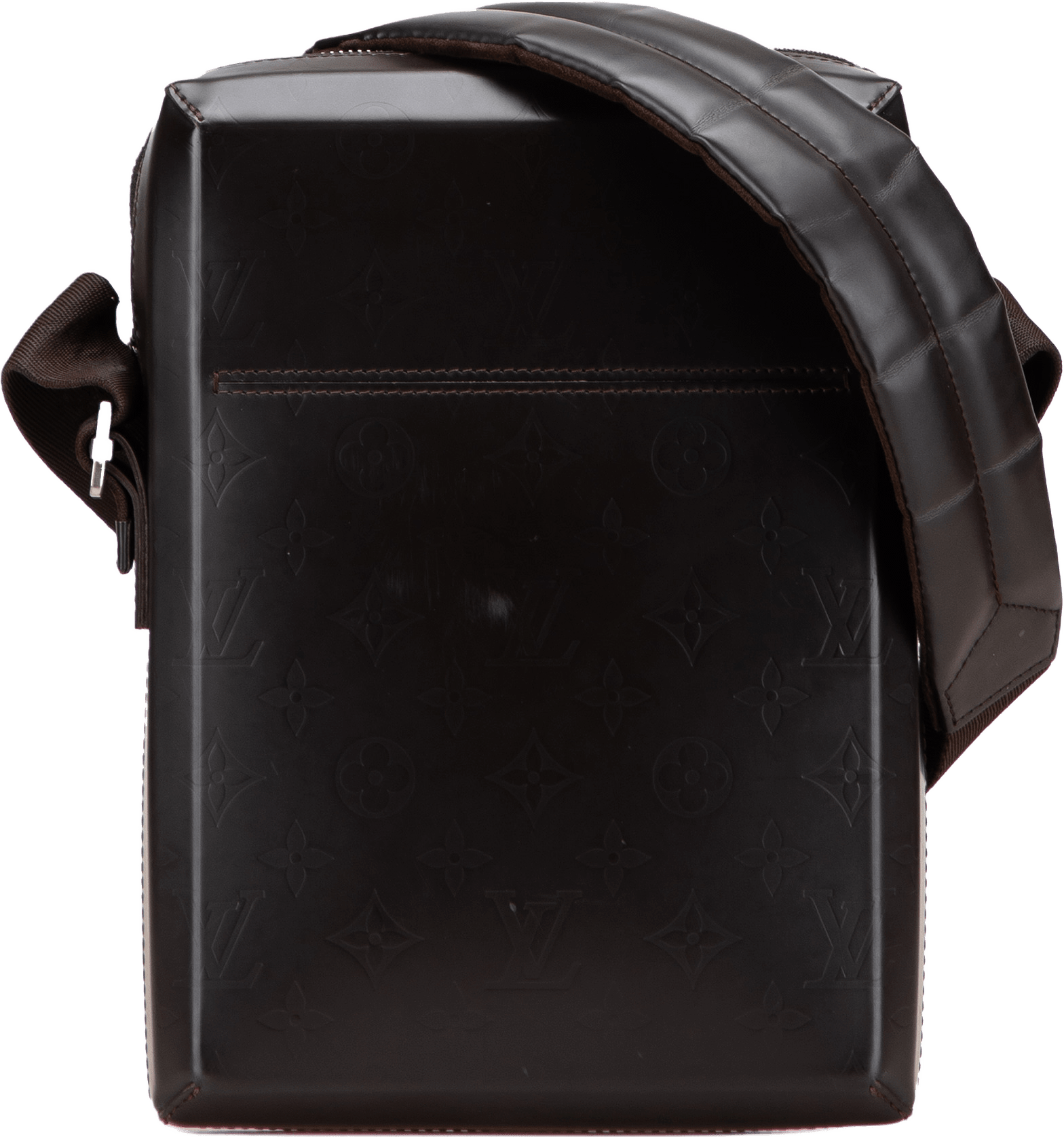 Louis Vuitton Monogram Glace Bobby, från Luxclusif, i färgen dark brown.