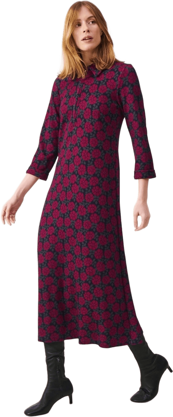 Leilani Dress, från Jumperfabriken, i färgen purple.