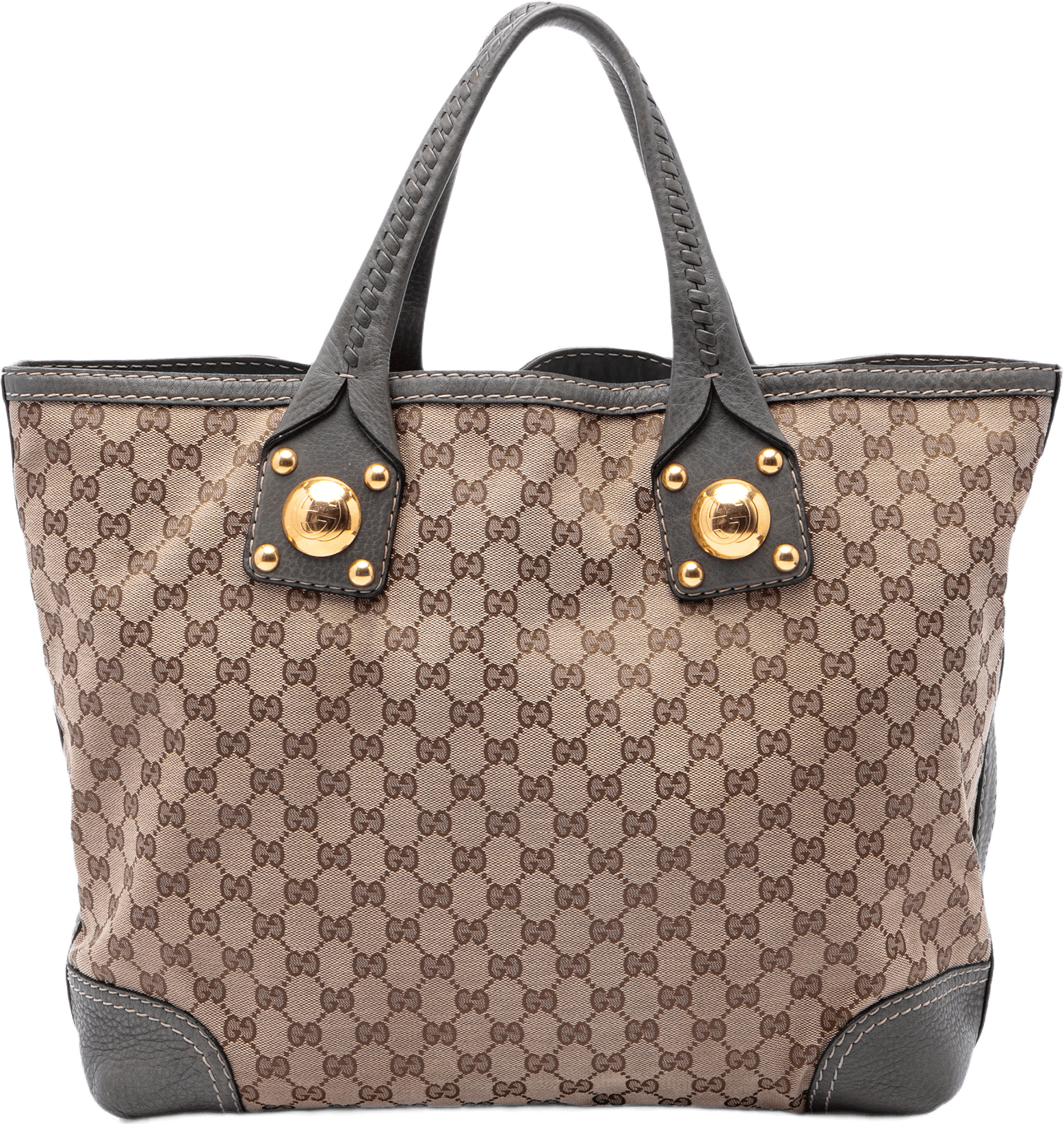 Gucci Gg Canvas Sunset Tote, från Luxclusif, i färgen beige.