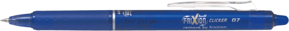 Frixion Clicker, 0,7 mm, från Pilot.